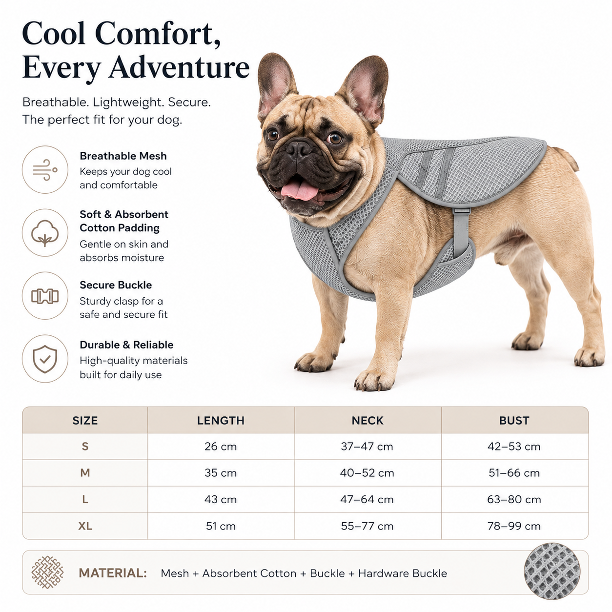 Cooling Dog Vest