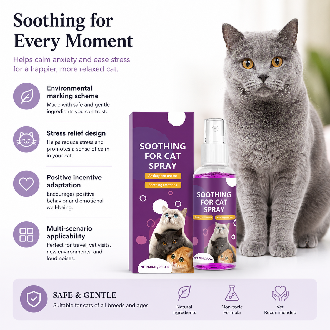 Calming Pheromone Spray