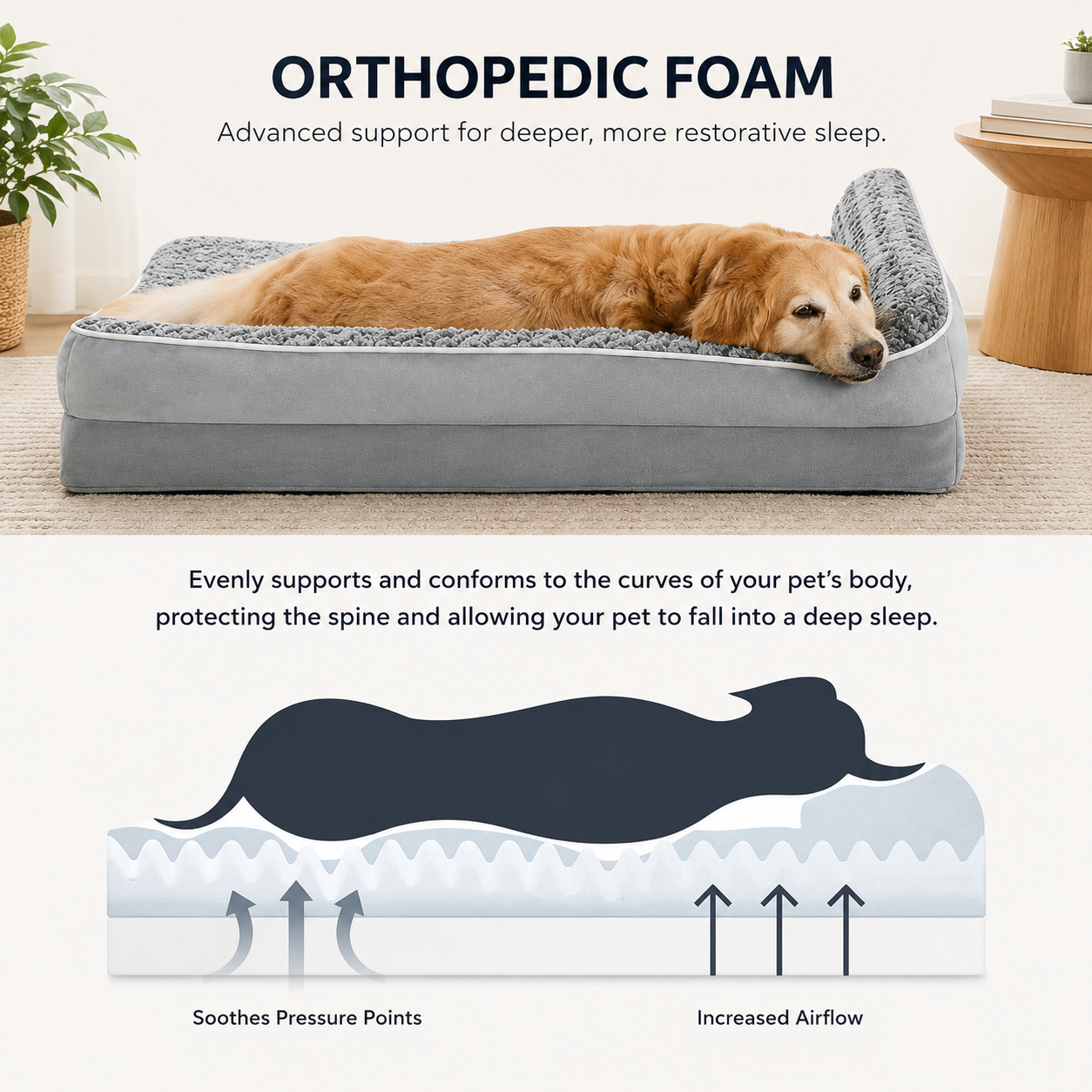 Orthocloud Dog Lounge