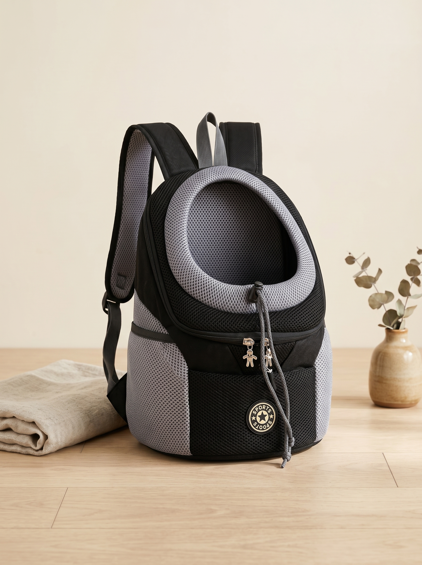 NOORYN GoPaws pet carrier backpack, premium product photograph