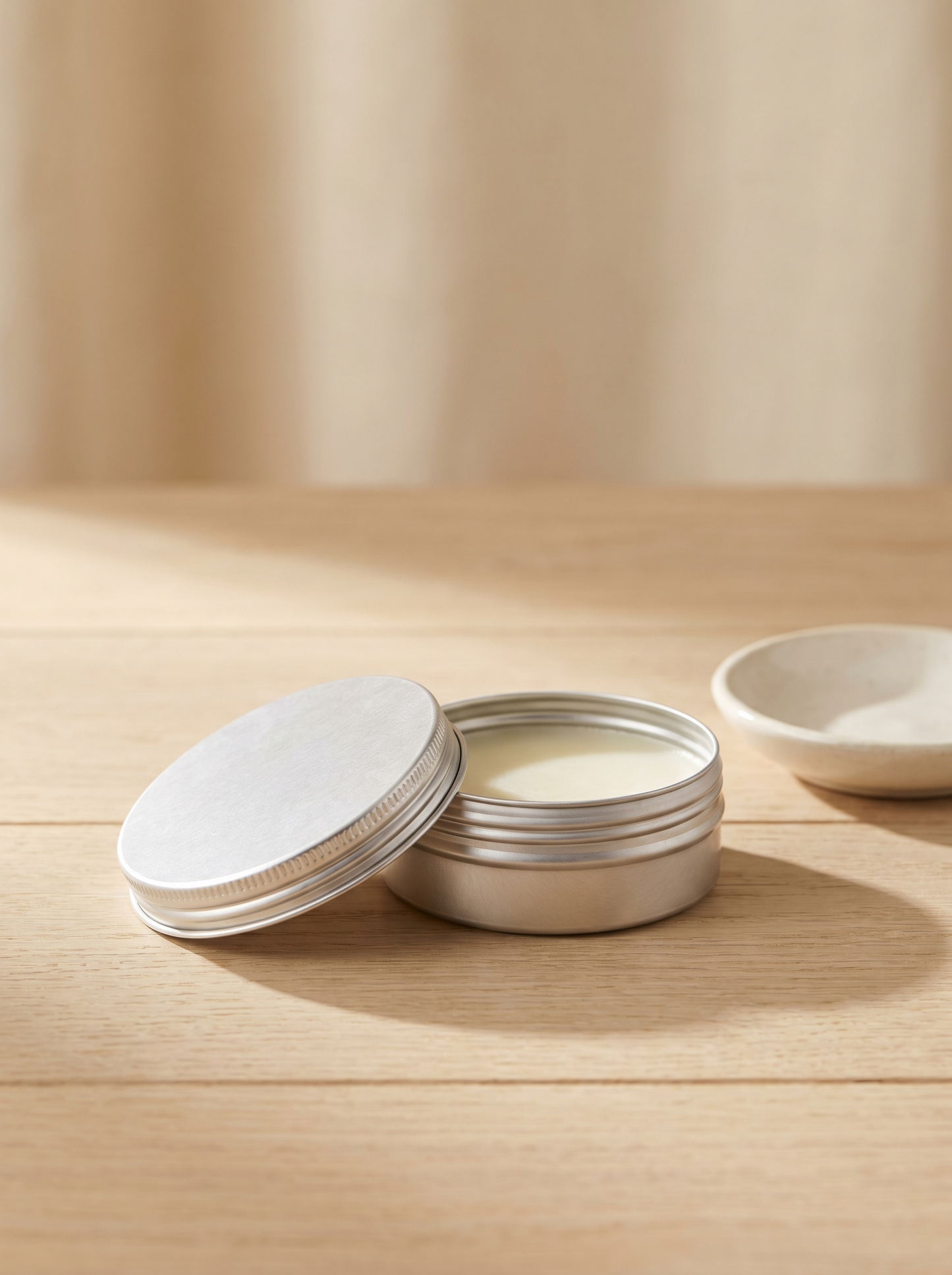 Natural dog paw balm tin