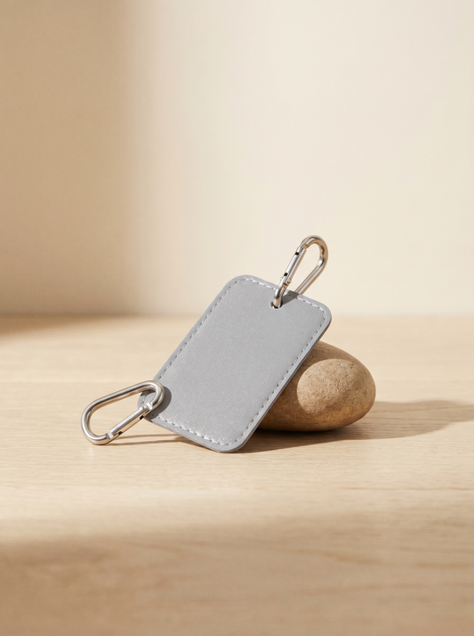 Reflective clip-on safety attachment